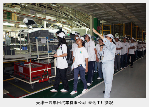 天津一汽丰田汽车有限公司泰达工厂参观